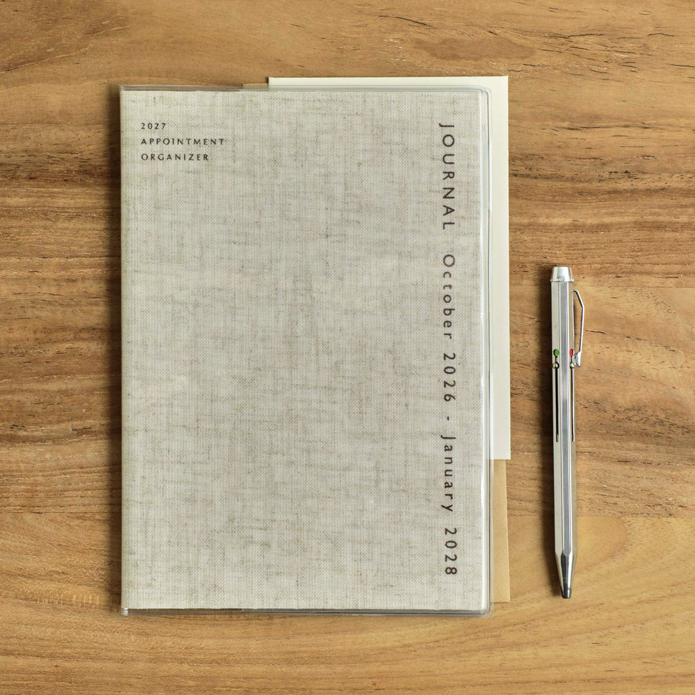 Hightide 2027 Monthly Square Diary coton A5