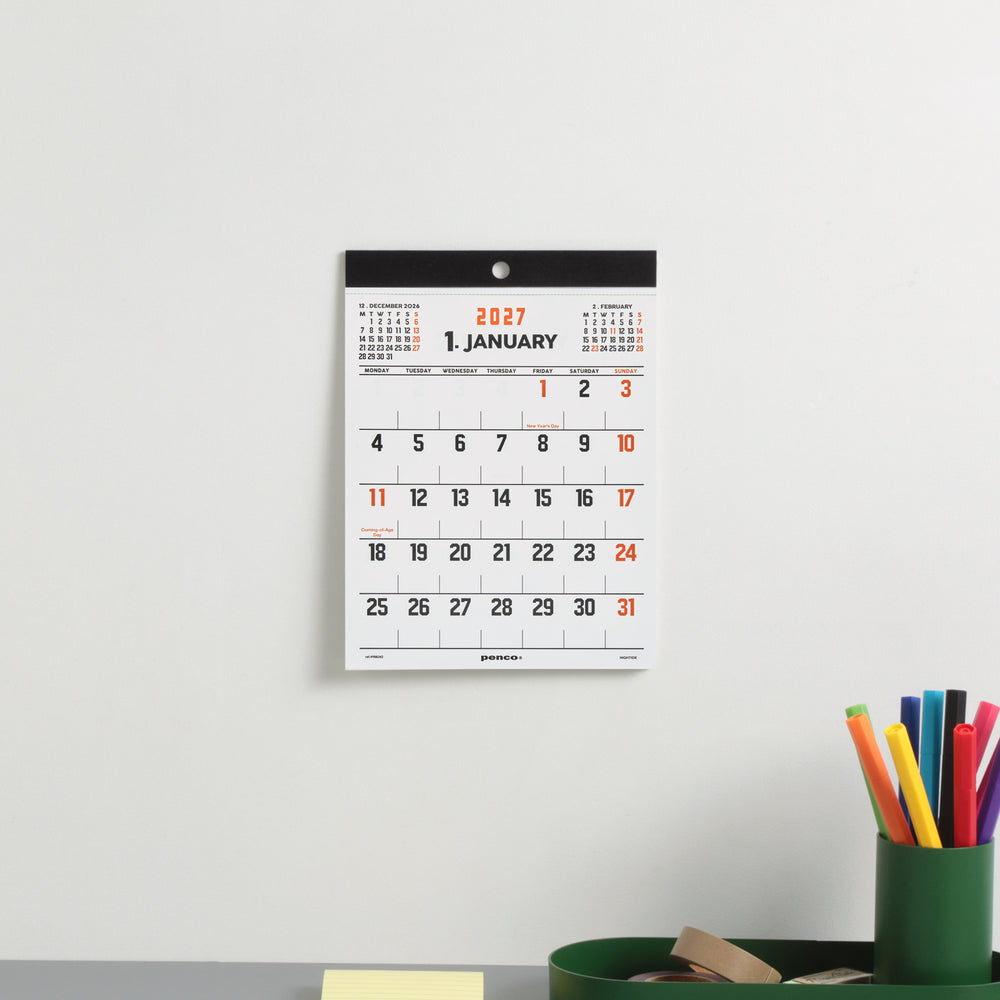 Penco 2027 Calendar