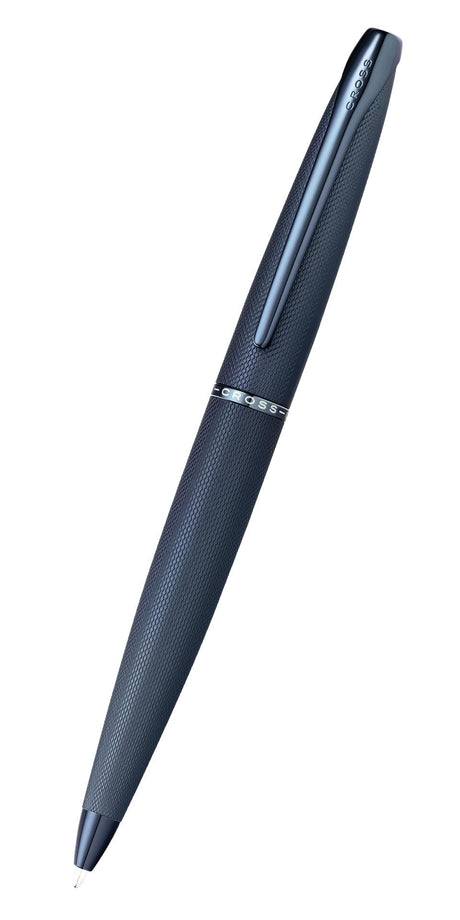 ATX Sandblasted Dark Blue Ballpoint Pen - view 1