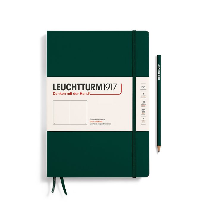 Leuchtturm B5 Composition Hardcover Notebook - Plain