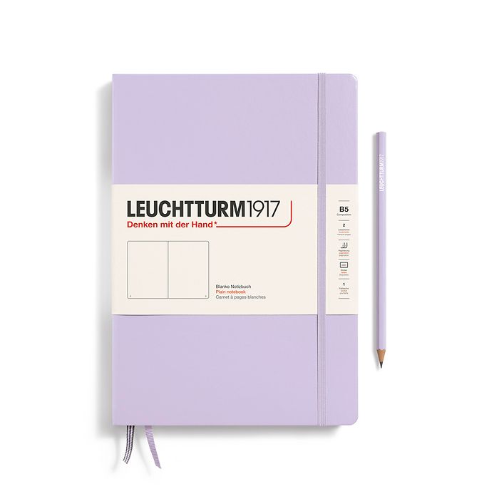 Leuchtturm B5 Composition Hardcover Notebook - Plain