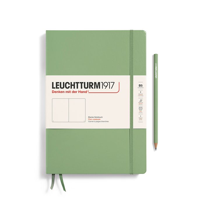 Leuchtturm B5 Composition Hardcover Notebook - Plain