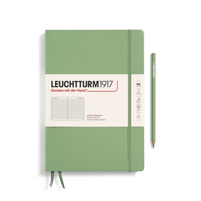 Leuchtturm B5 Composition Hardcover Notebook - Ruled