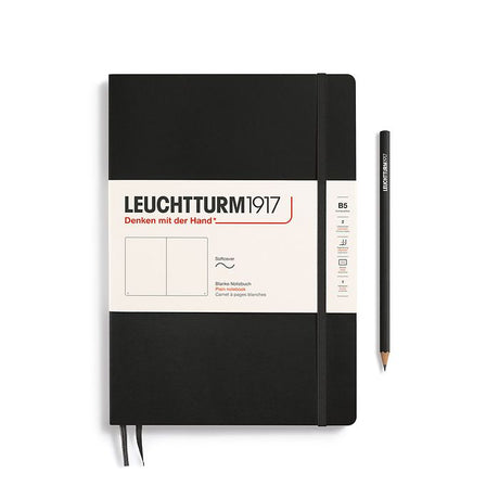 Leuchtturm B5 Softcover Notebook - Plain