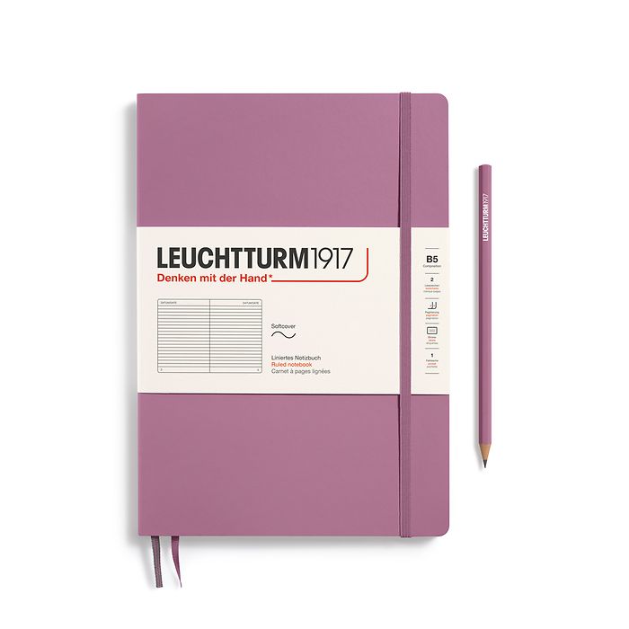 Leuchtturm B5 Softcover Notebook - Ruled