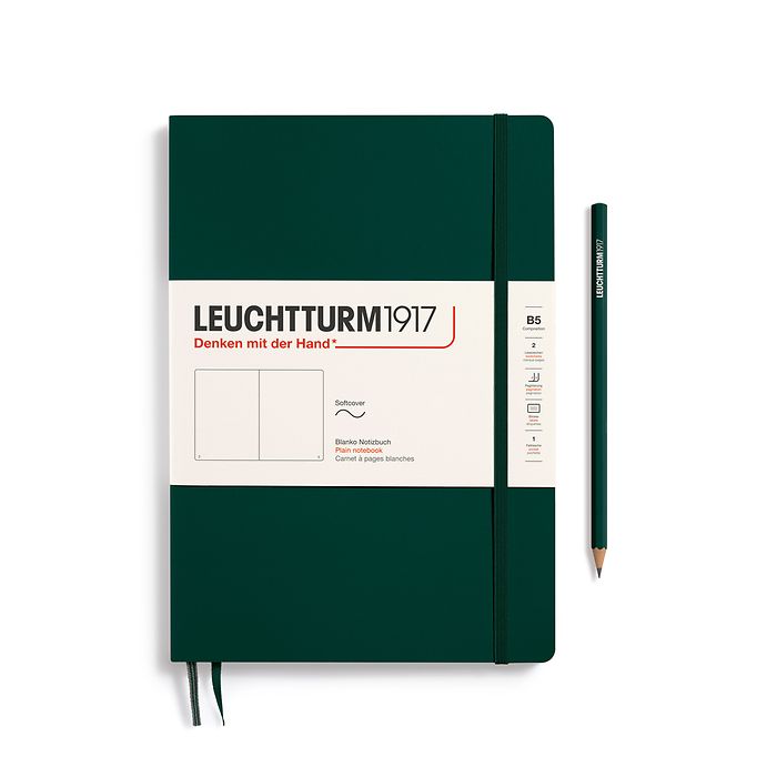 Leuchtturm B5 Softcover Notebook - Plain