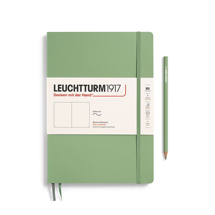 Leuchtturm B5 Softcover Notebook - Plain