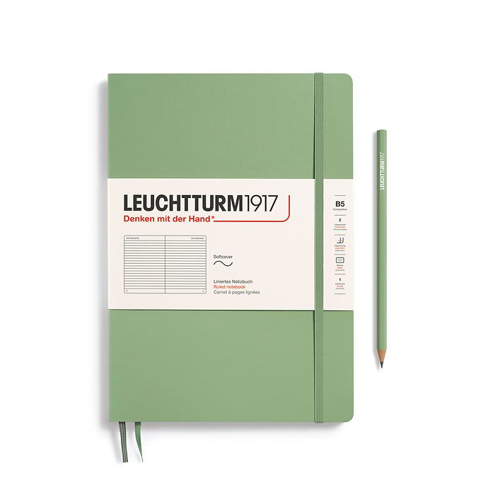Leuchtturm B5 Softcover Notebook - Ruled