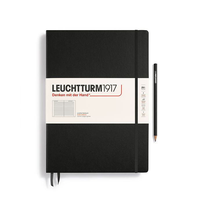 Leuchtturm A4+ Master Classic Hardcover Notebook - Ruled