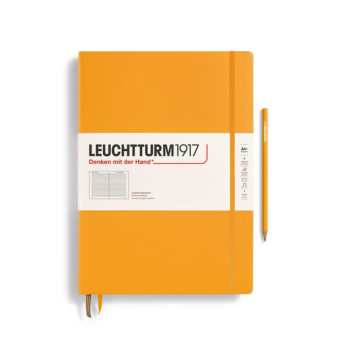 Leuchtturm A4+ Master Classic Hardcover Notebook - Ruled