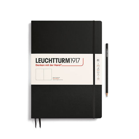 Leuchtturm A4+ Master Slim Hardcover Notebook -  Plain