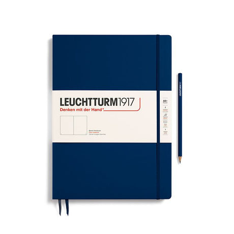 Leuchtturm A4+ Master Slim Hardcover Notebook -  Plain