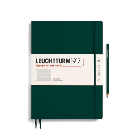 Leuchtturm A4+ Master Slim Hardcover Notebook - Ruled