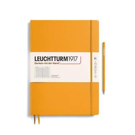Leuchtturm A4+ Master Slim Hardcover Notebook - Ruled