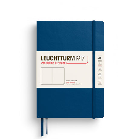 Leuchtturm A5 Hardcover Notebook - Plain