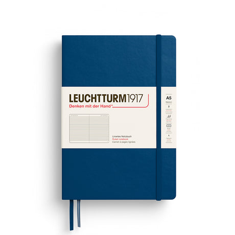 Leuchtturm A5 Hardcover Notebook - Ruled