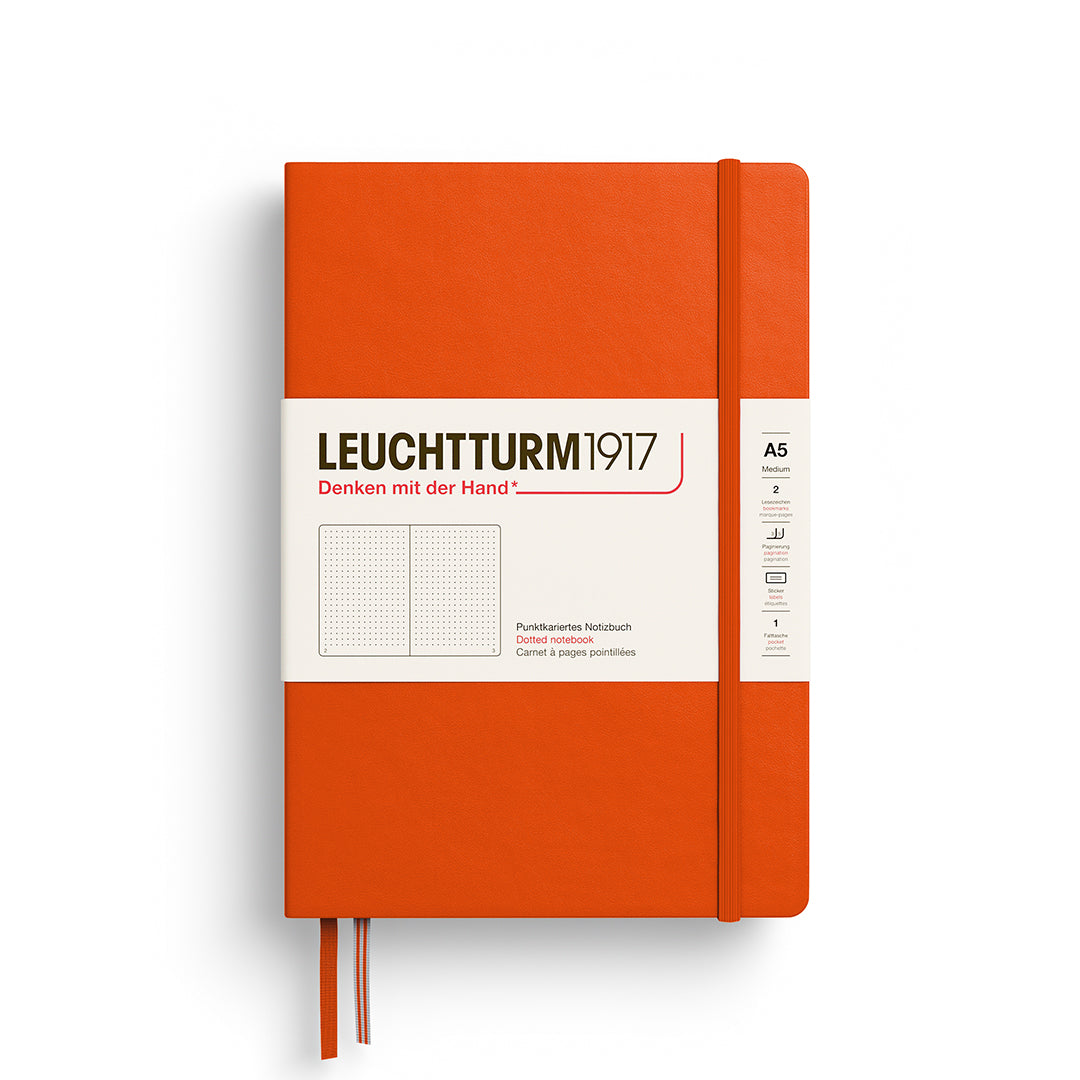 Leuchtturm A5 Hardcover Notebook - Dot Grid