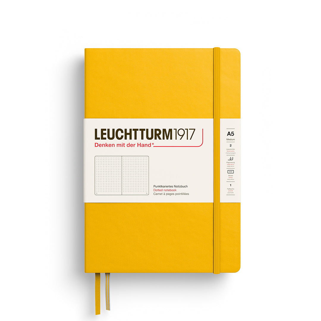 Leuchtturm A5 Hardcover Notebook - Dot Grid