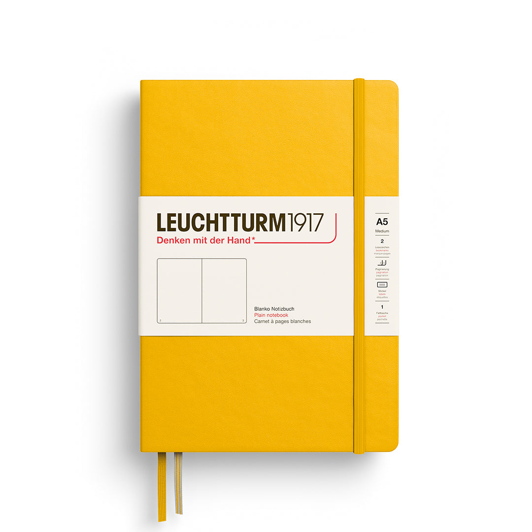 Leuchtturm A5 Hardcover Notebook - Plain