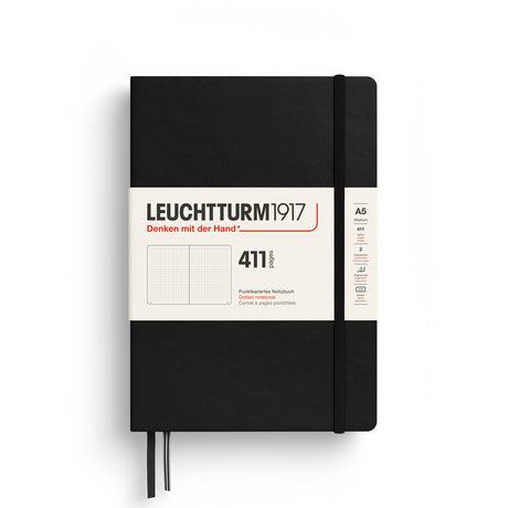 Leuchtturm A5 Hardcover Notebook - 411 Pages - Dotted