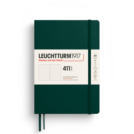 Leuchtturm A5 Hardcover Notebook - 411 Pages - Dotted