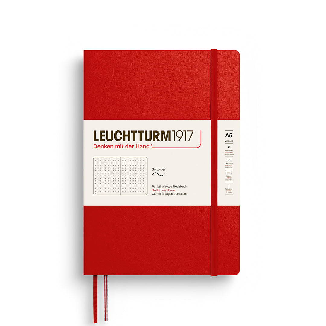 Leuchtturm A5 Softcover Notebook - Ruled
