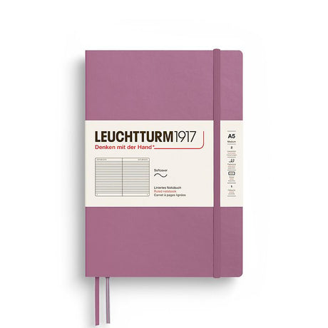 Leuchtturm A5 Softcover Notebook - Ruled