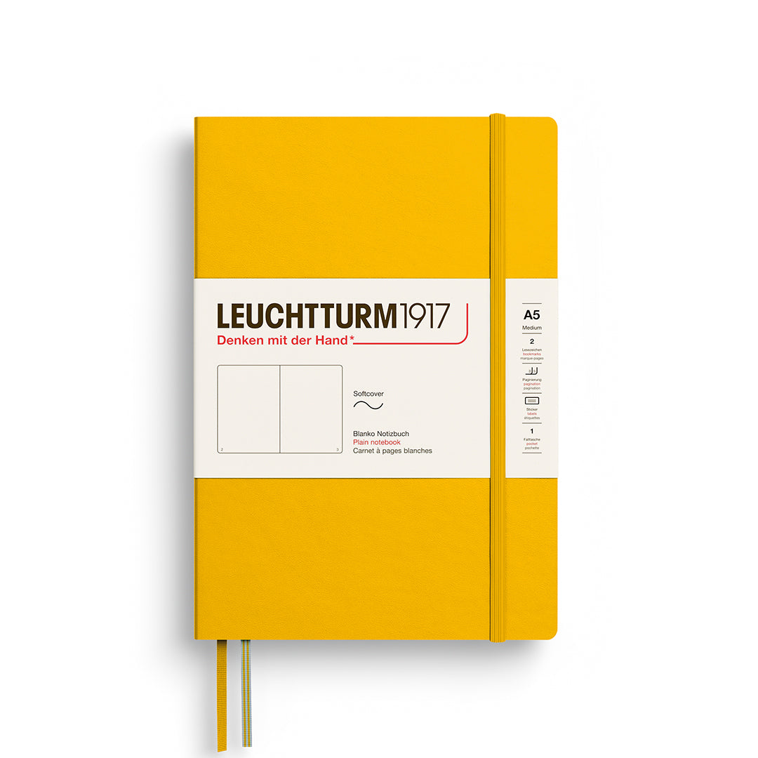 Leuchtturm A5 Softcover Notebook - Plain