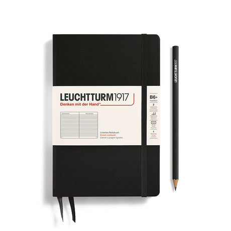 Leuchtturm B6+ Hardcover Notebook - Ruled