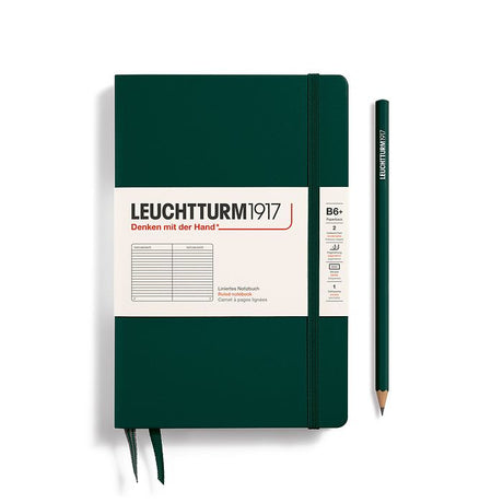 Leuchtturm B6+ Hardcover Notebook - Ruled