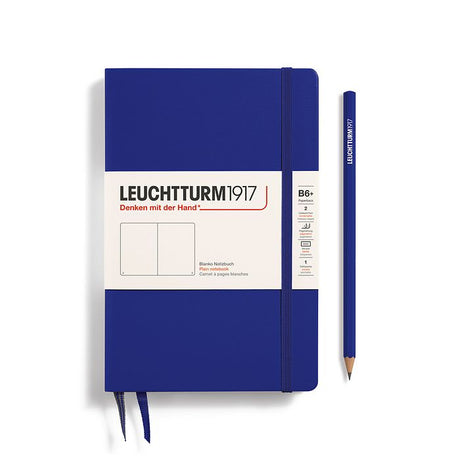 Leuchtturm B6+ Hardcover Notebook - Plain