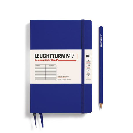 Leuchtturm B6+ Hardcover Notebook - Ruled