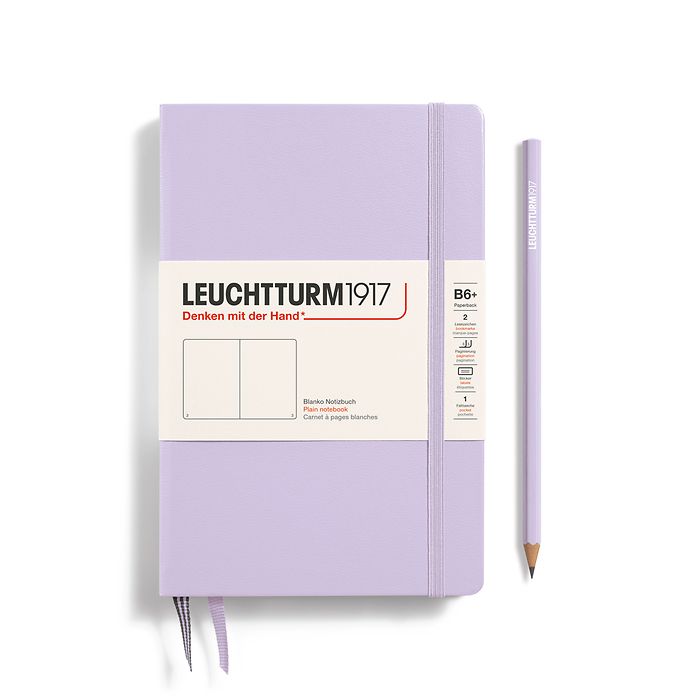 Leuchtturm B6+ Hardcover Notebook - Plain – Atlas Stationers
