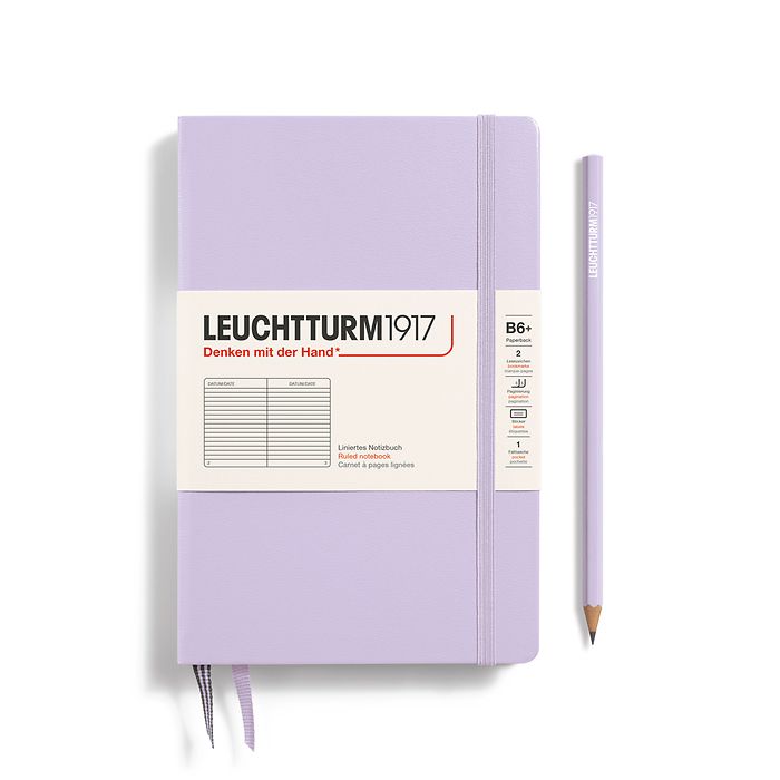 Leuchtturm B6+ Hardcover Notebook - Ruled