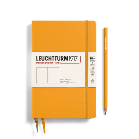 Leuchtturm B6+ Hardcover Notebook - Plain