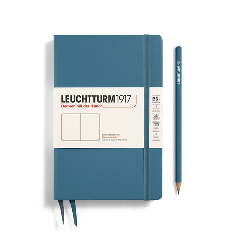 Leuchtturm B6+ Hardcover Notebook - Plain