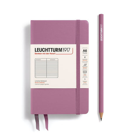 Leuchtturm A6 Hardcover Notebook - Ruled