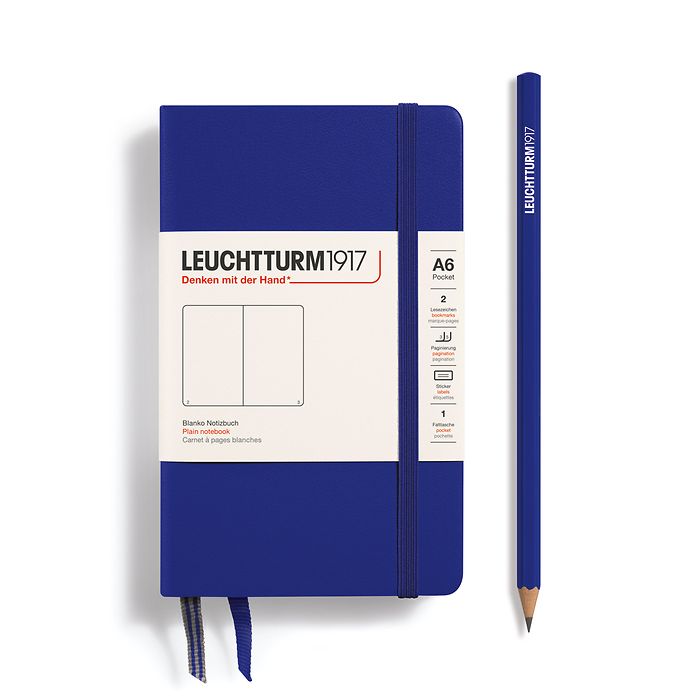 Leuchtturm A6 Hardcover Notebook - Plain