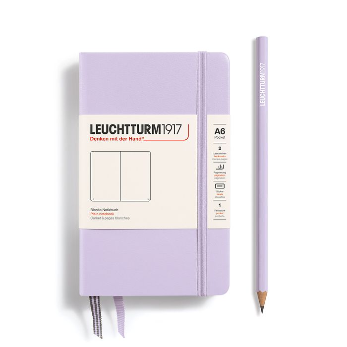 Leuchtturm A6 Hardcover Notebook - Plain