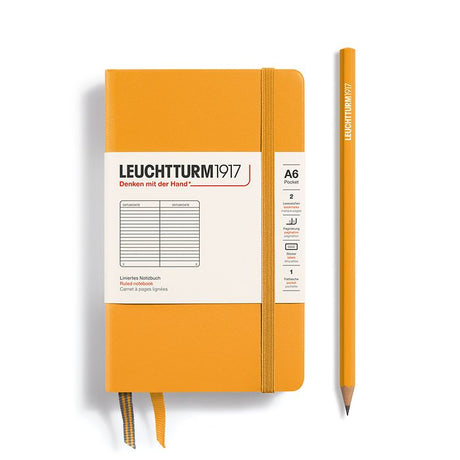 Leuchtturm A6 Hardcover Notebook - Ruled