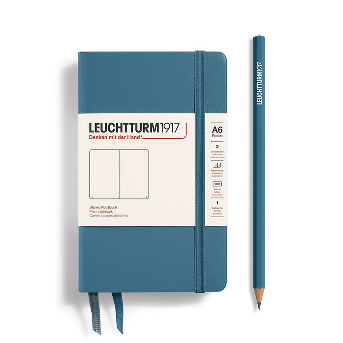 Leuchtturm A6 Hardcover Notebook - Plain