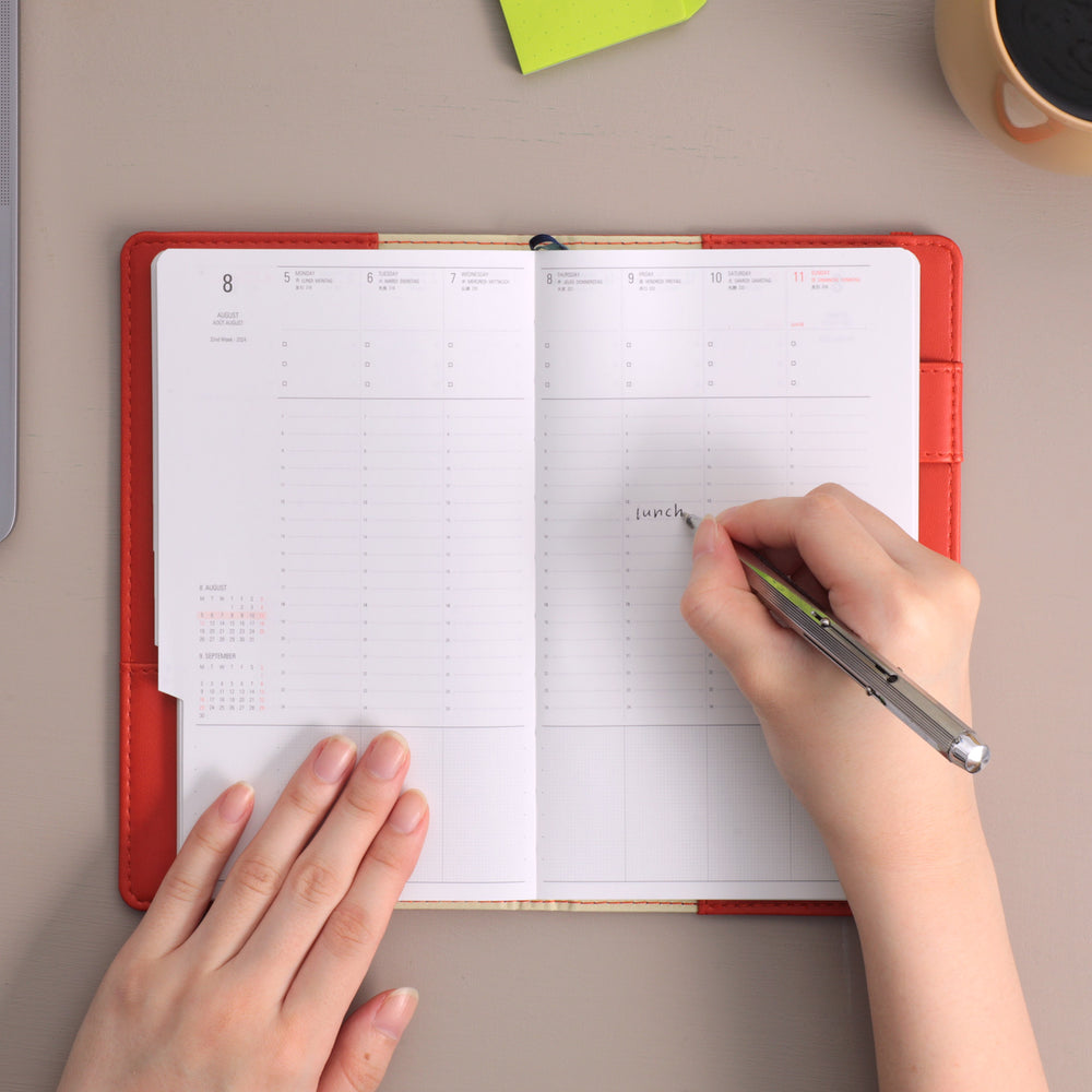Hightide 2027 Weekly Diary Shade B6 Slim Vertical