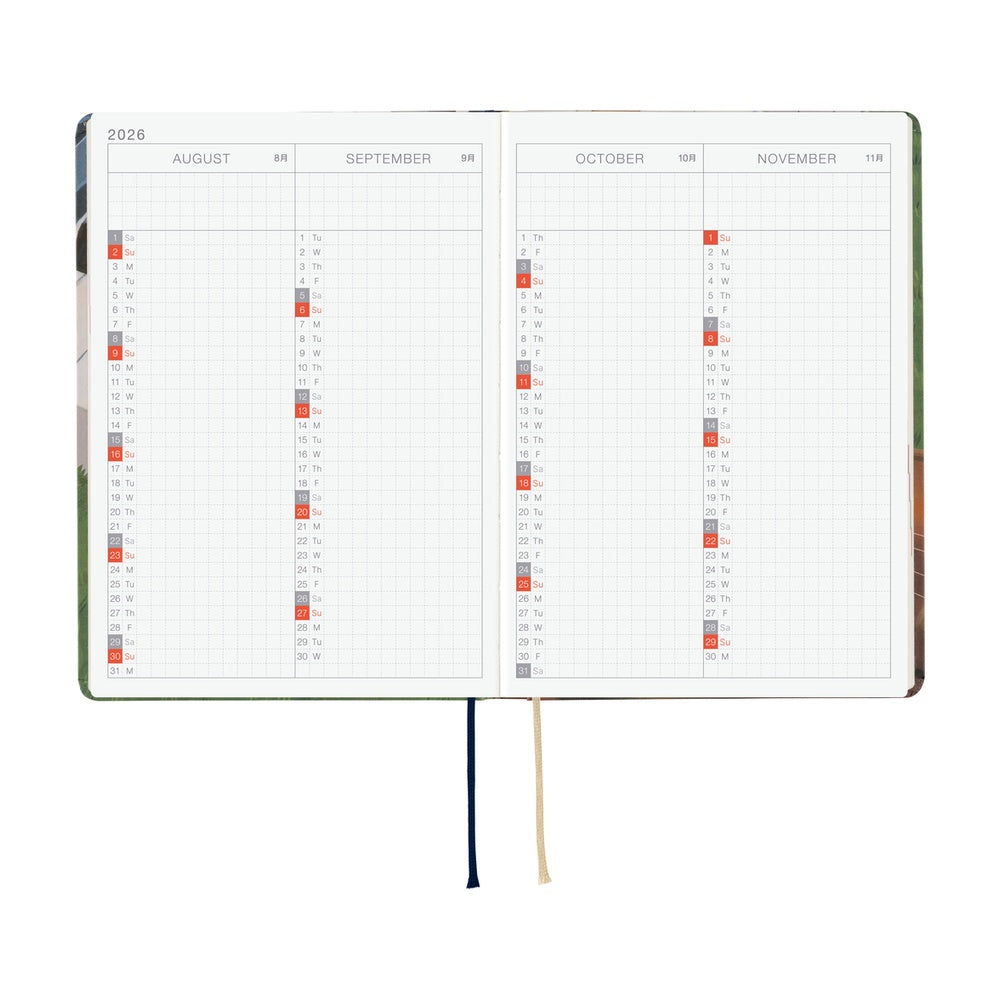Hobonichi A6 Hon - Hiroko Kubota: Waiting on the Chord