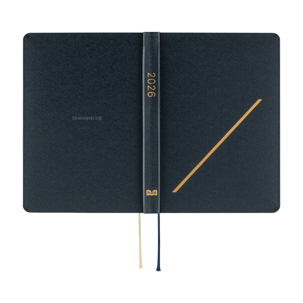 Hobonichi A6 Hon - Slash (Navy)