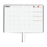 Hobonichi A6 Hon - Slash (Navy)