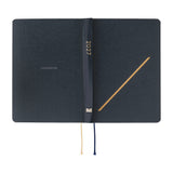 Hobonichi A6 Hon - Slash (Navy)