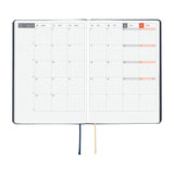 Hobonichi A6 Hon - Slash (Navy)