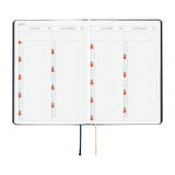 Hobonichi A6 Hon - Slash (Navy)