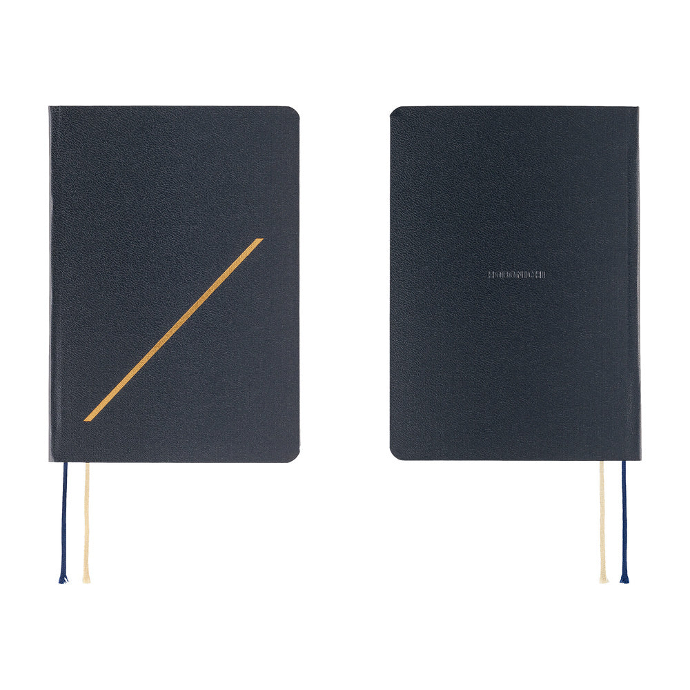Hobonichi A6 Hon - Slash (Navy)