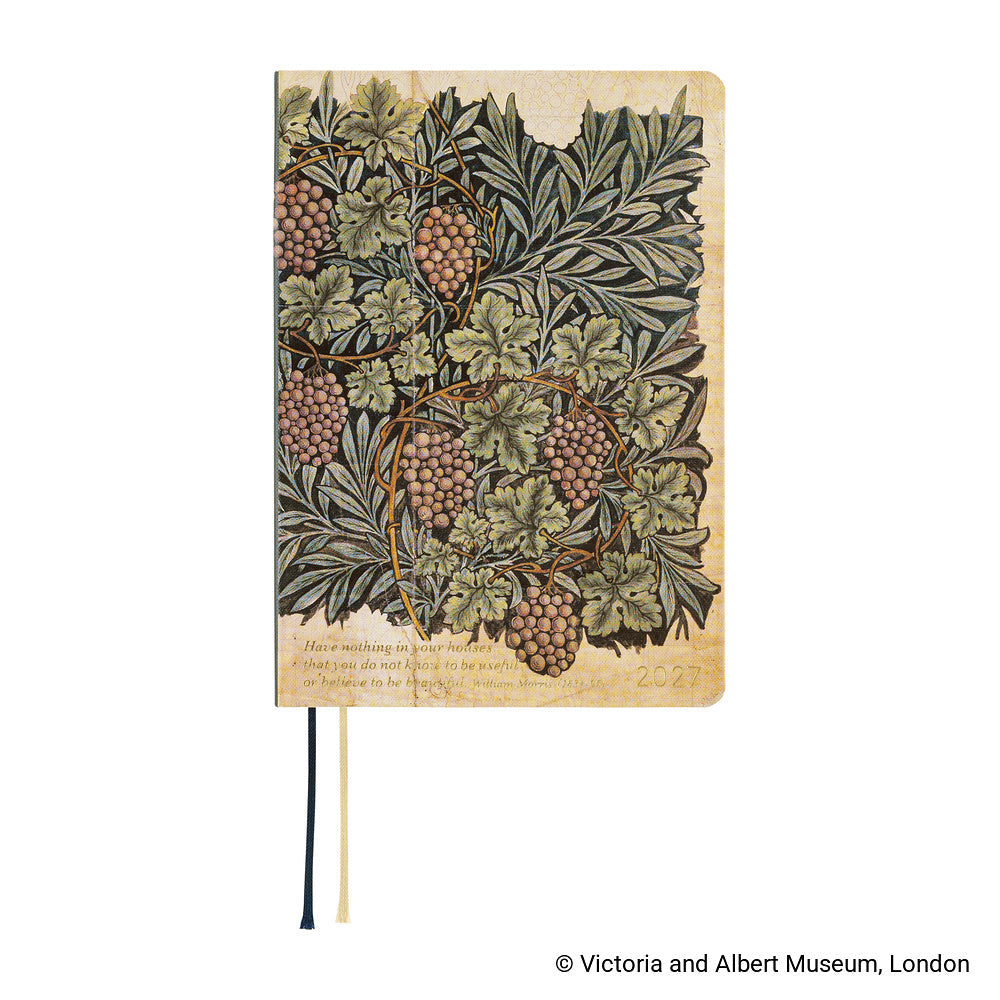 Hobonichi A6 Hon - V&A Series: Vine